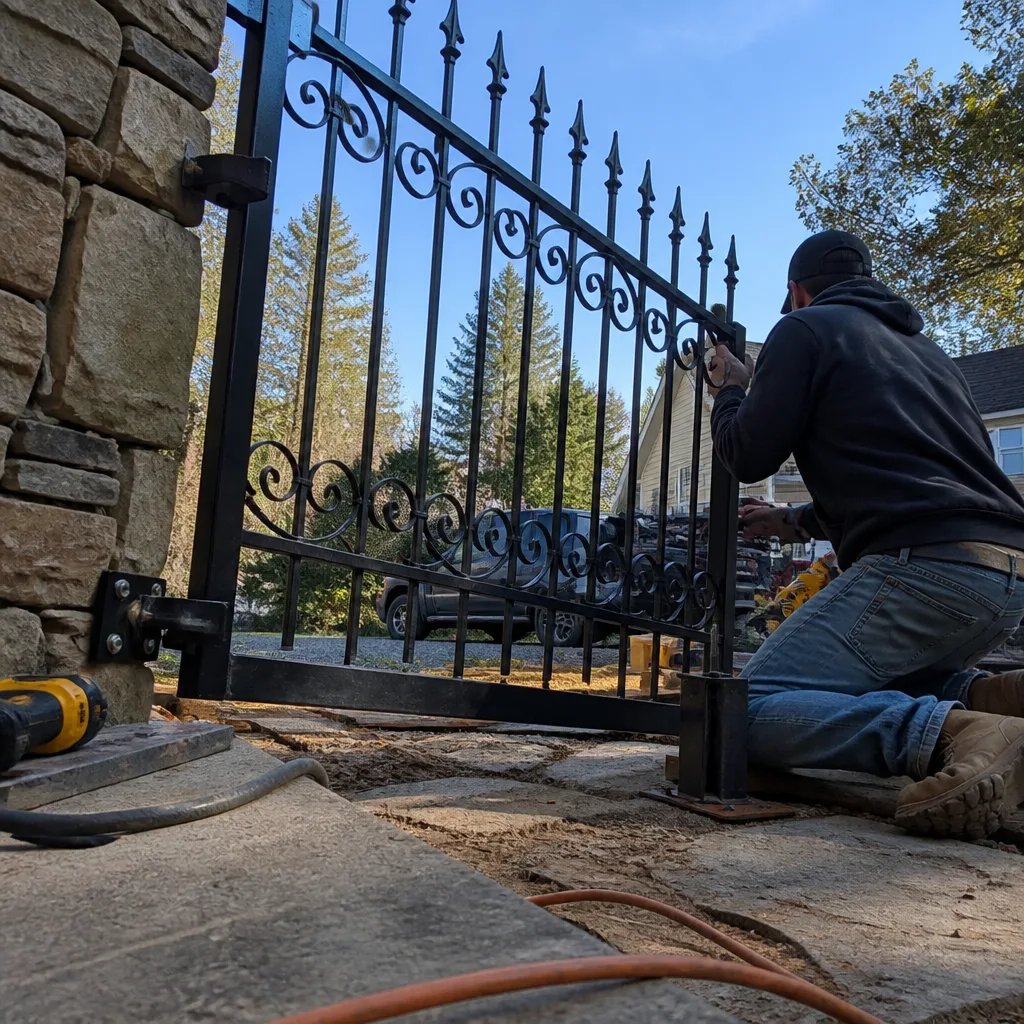 Pedestrian Gate Installation